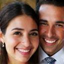 Carlos y Sofía pareja de novios